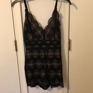 sexy lace romper
